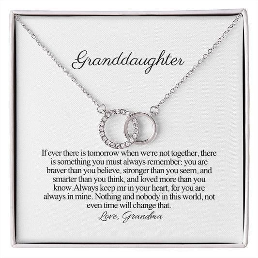 Perfect Pair - Granddaughter Necklace